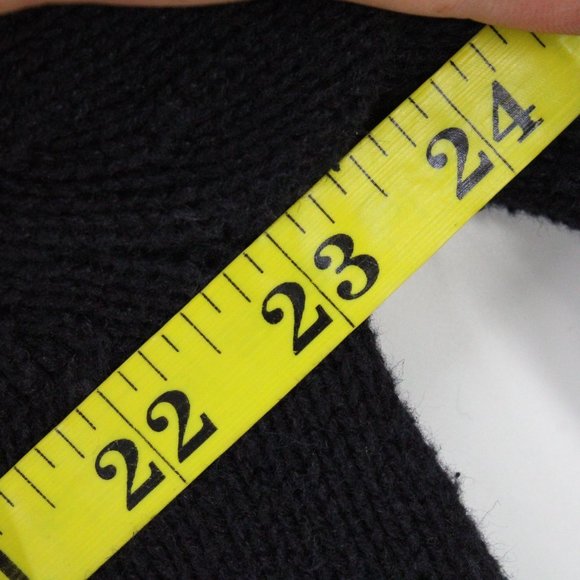 Holiday Editions Christmas Sweater Women Black Pullover Knit Long Sleeve Size XL - Picture 8 of 9